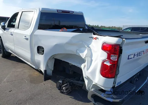 2022 Chevrolet Silverado 1500 4Wd Standard Bed Lt z USA, uszkodzony, nr VIN 1GCPDDEK0NZ595553